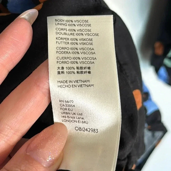 Free People Date Night Mini Dress Floral Polka Dot Size Medium - Picture 6 of 14